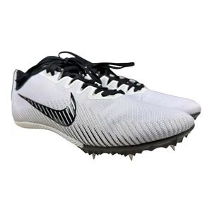 NIKE RACING Shoe Men 7.5 Zoom Rival M Black White Track Racing Spikes AH1020-005